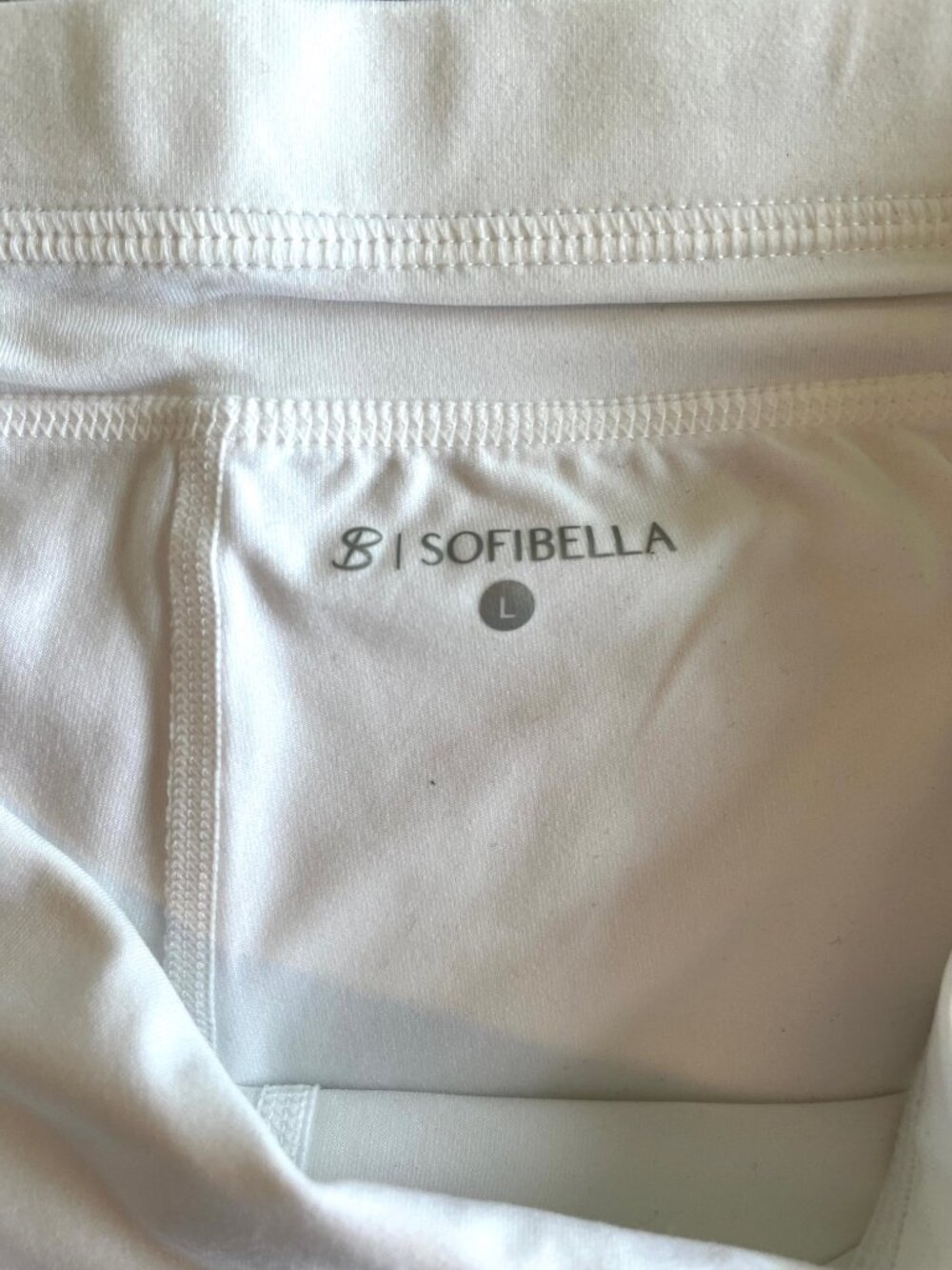 Sofibella 13" Tennis Pickleball Skort | Size L - Picture 5 of 5